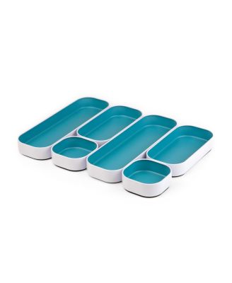 Metal Drawer Organizer Tray Set Shallow Storage Mix And Match Sizes