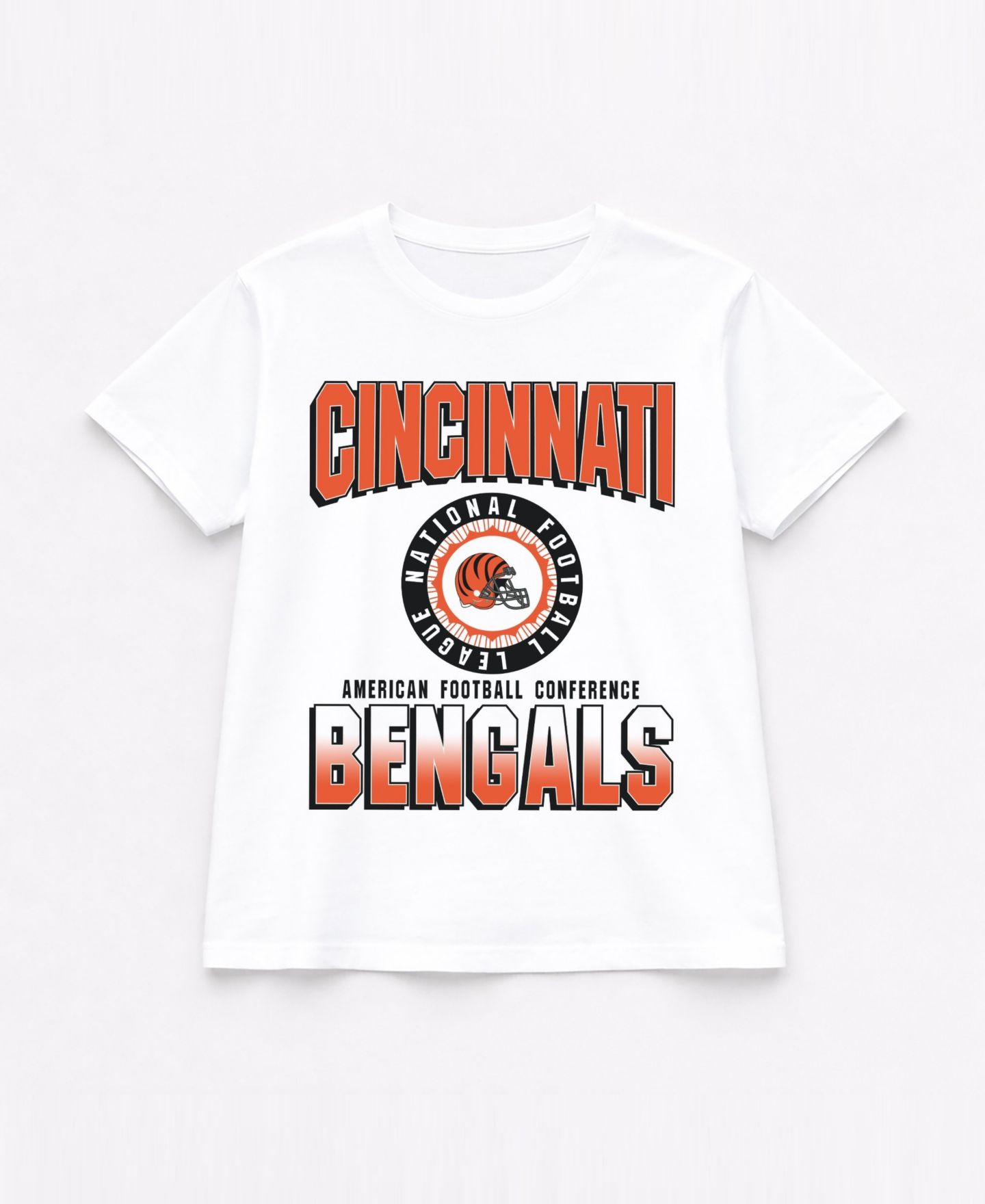 Женская футболка Gameday Couture White Cincinnati Bengals Oversized All-Time Classic Flowy — фото 5
