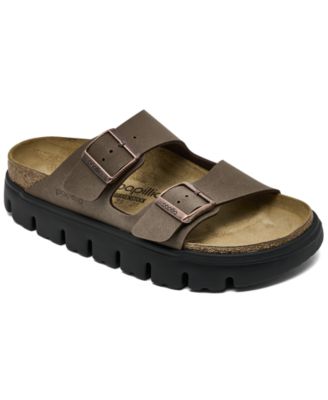Women's Arizona Chunky Birkibuc Platform Sandals from Finish Line