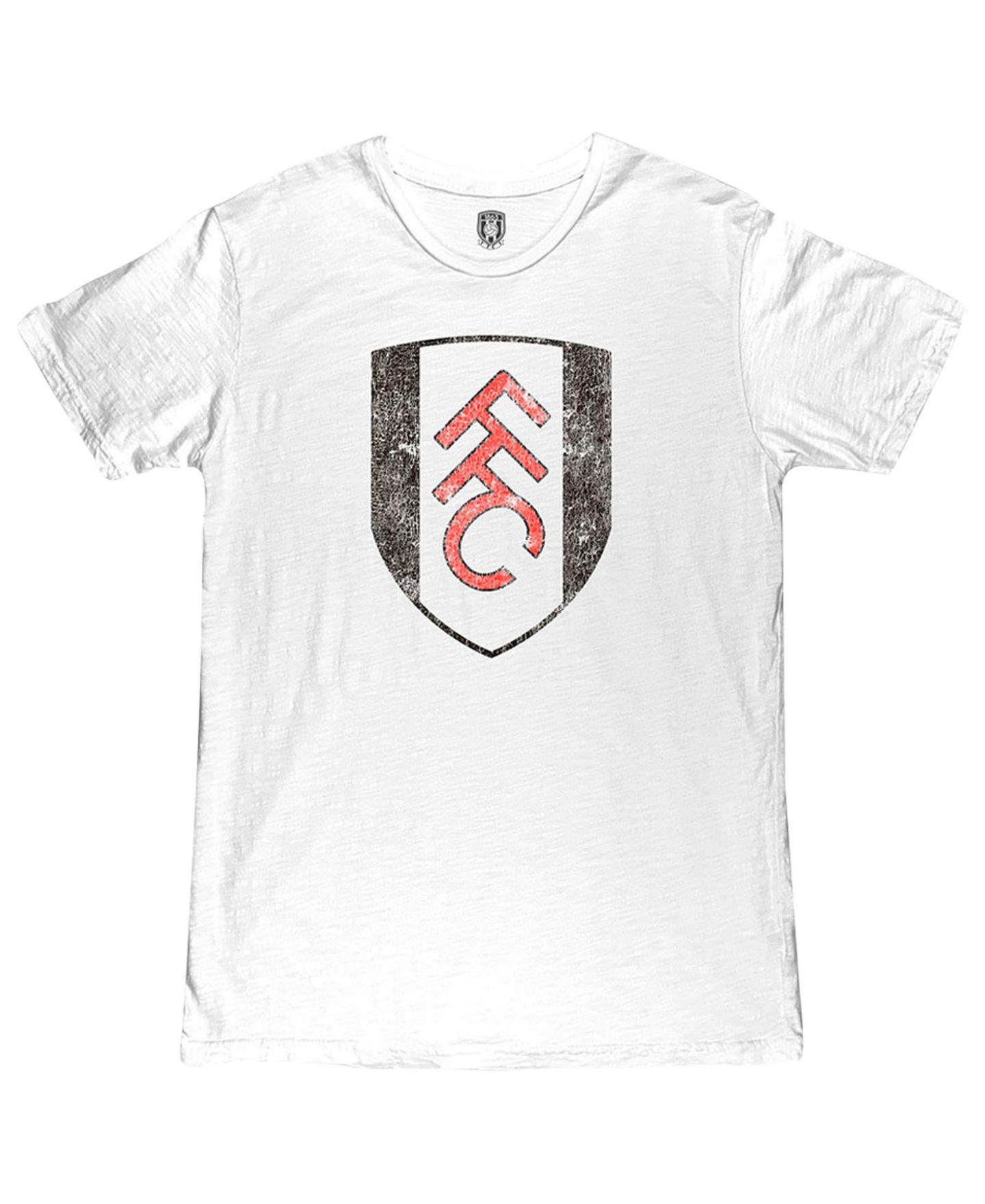 Мужская футболка 1863FC White Fulham Color Crest Slub — фото 2