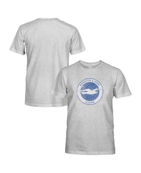 Детская футболка 1863FC Heather Gray Brighton and Hove Albion Color Badge