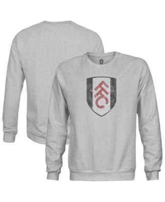 Men's Heather Gray Fulham Color Badge Pullover Sweatshirt