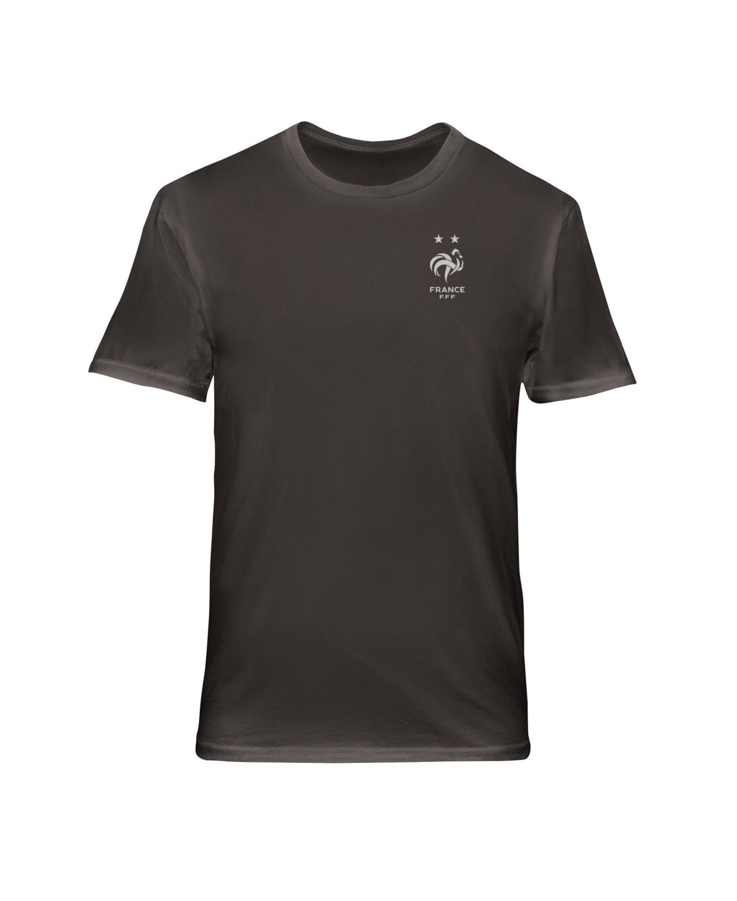 Мужская футболка 1863FC Gray France National Team Wordmark Cotton — фото 2