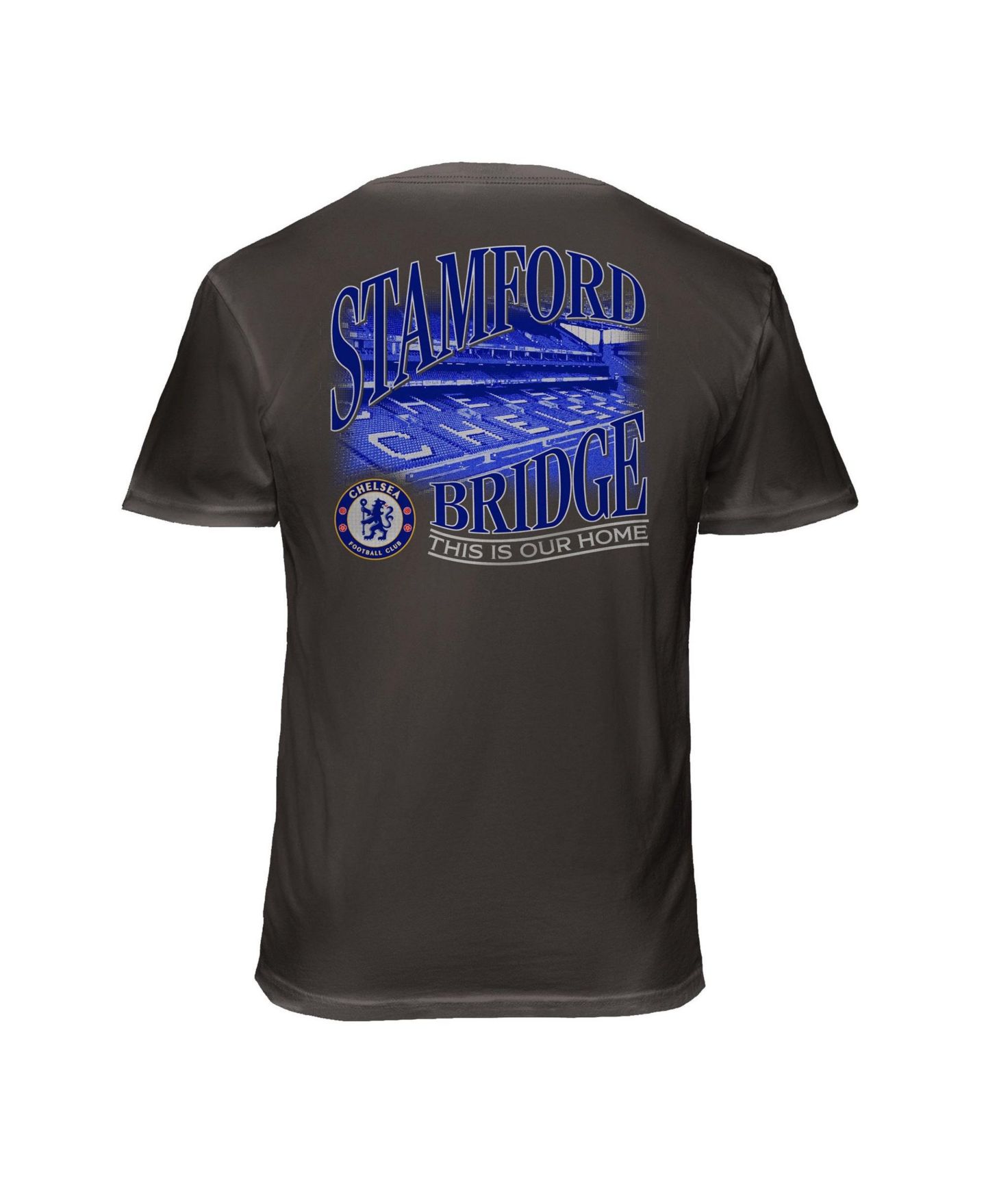 Мужская футболка 1863FC Gray Chelsea Wordmark Cotton — фото 3