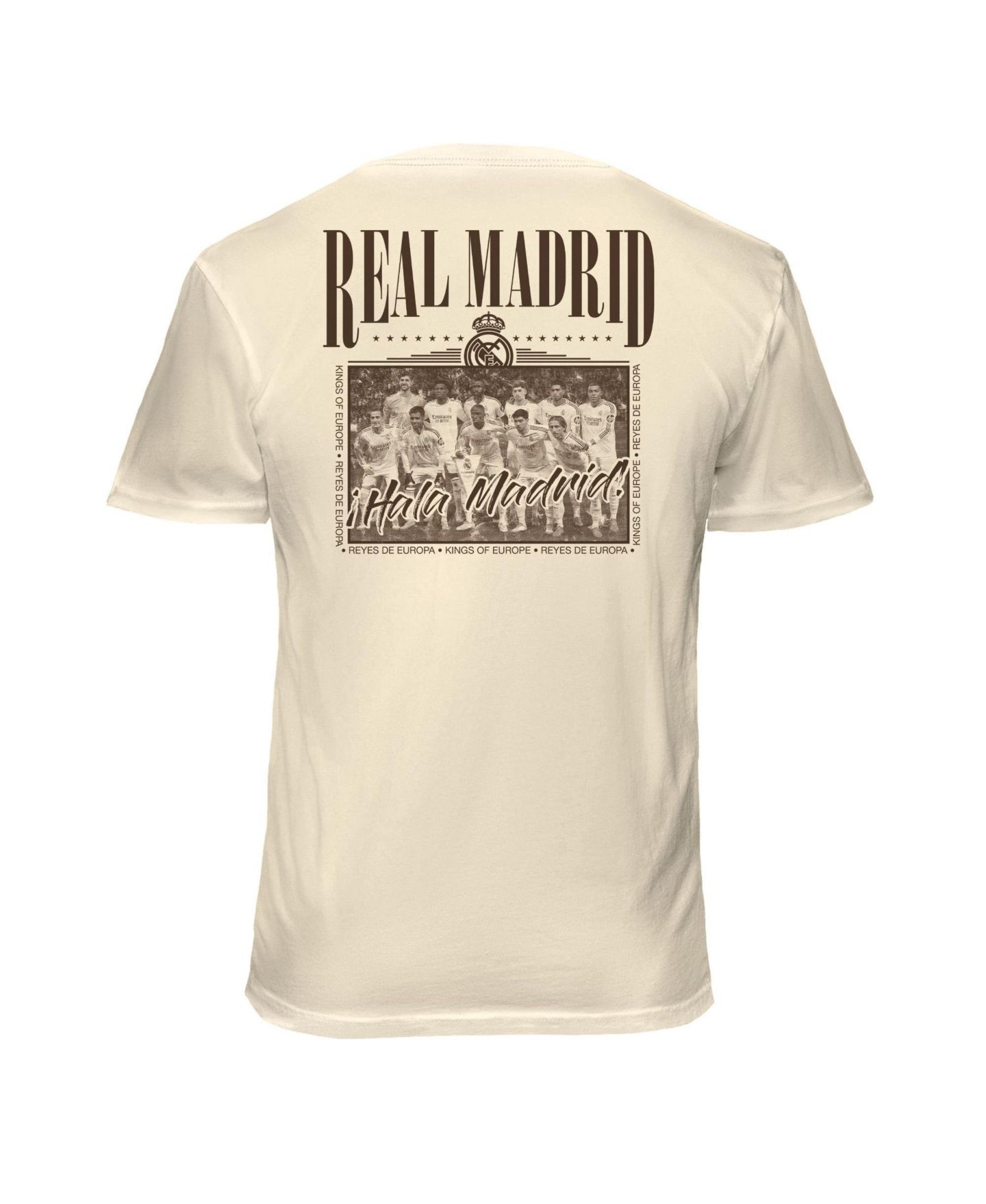 Мужская футболка 1863FC Cream Real Madrid Vintage Soft Wash — фото 3