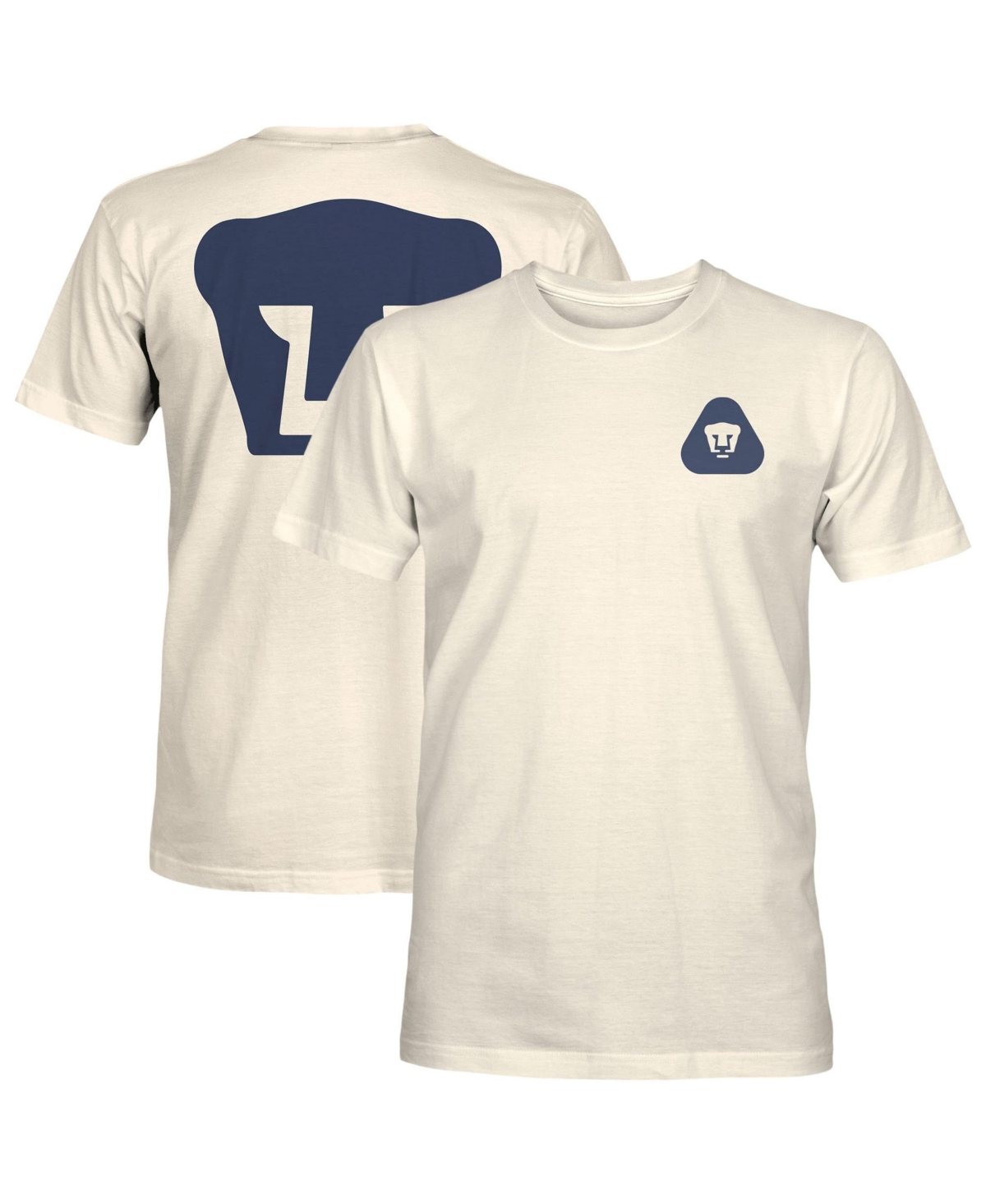 1863FC Men's Cream Pumas Big Logo Heavyweight T-Shirt - Cream
