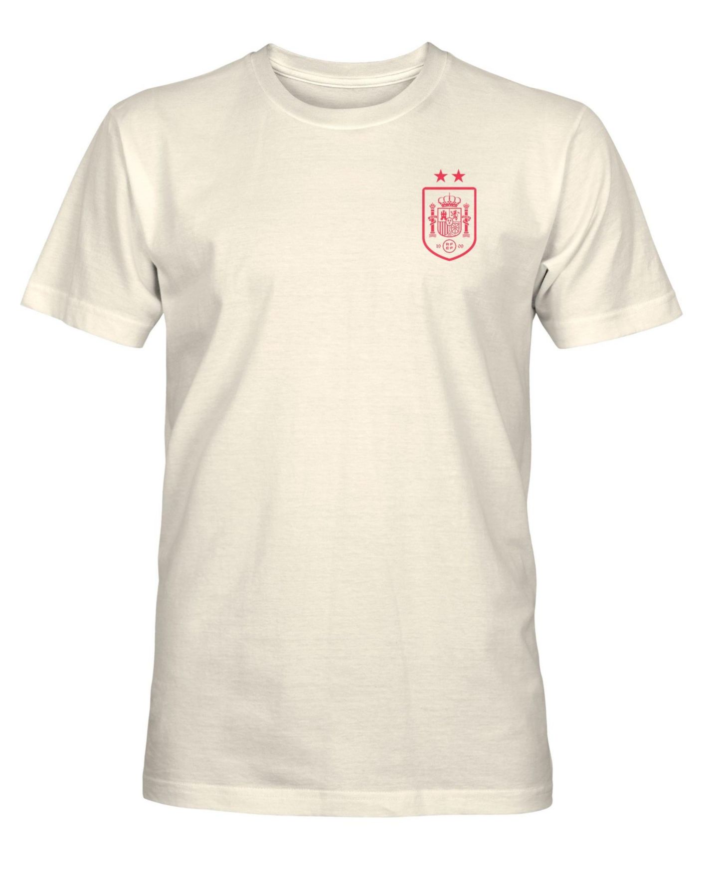 Мужская футболка 1863FC Cream Spain National Team Big Logo Heavyweight — фото 2