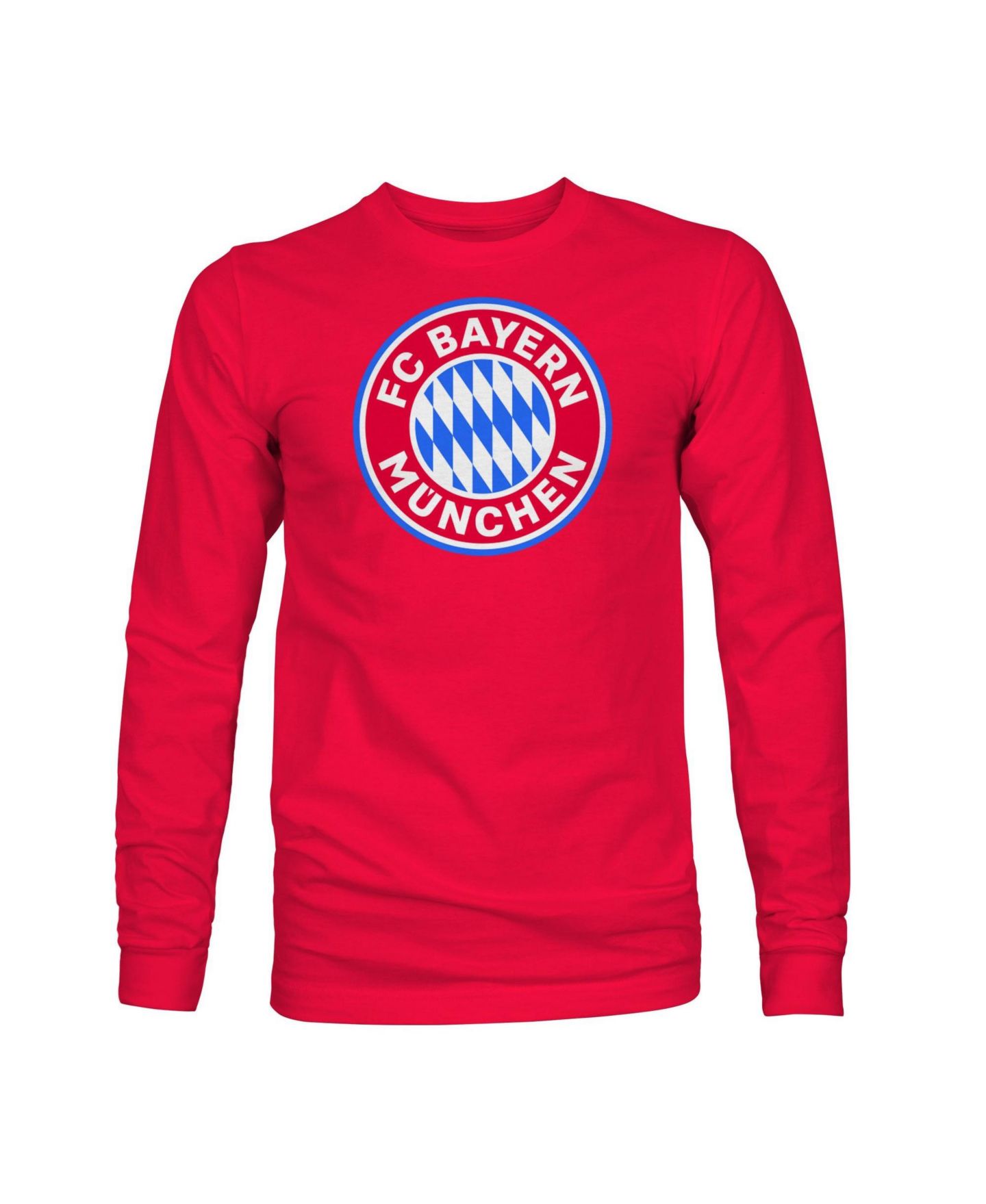 Мужская футболка 1863FC Red Bayern Munich Color Badge Long-Sleeve — фото 2