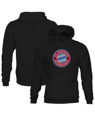 Big Boys' and Girls' Black Bayern Munich Color Badge Fleece Hoodie