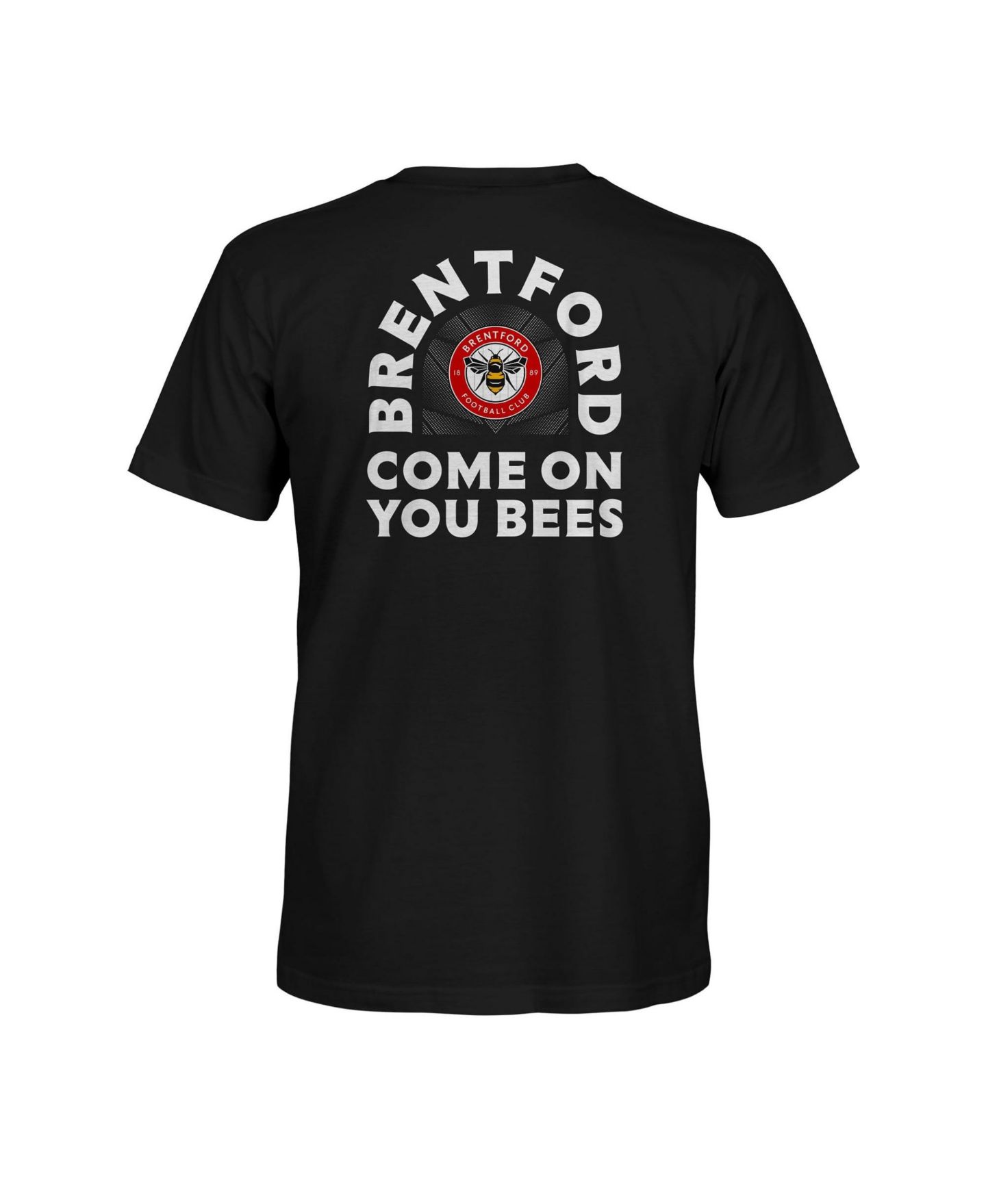 Мужская футболка 1863FC Black Brentford FC True To Glory Heavyweight — фото 3
