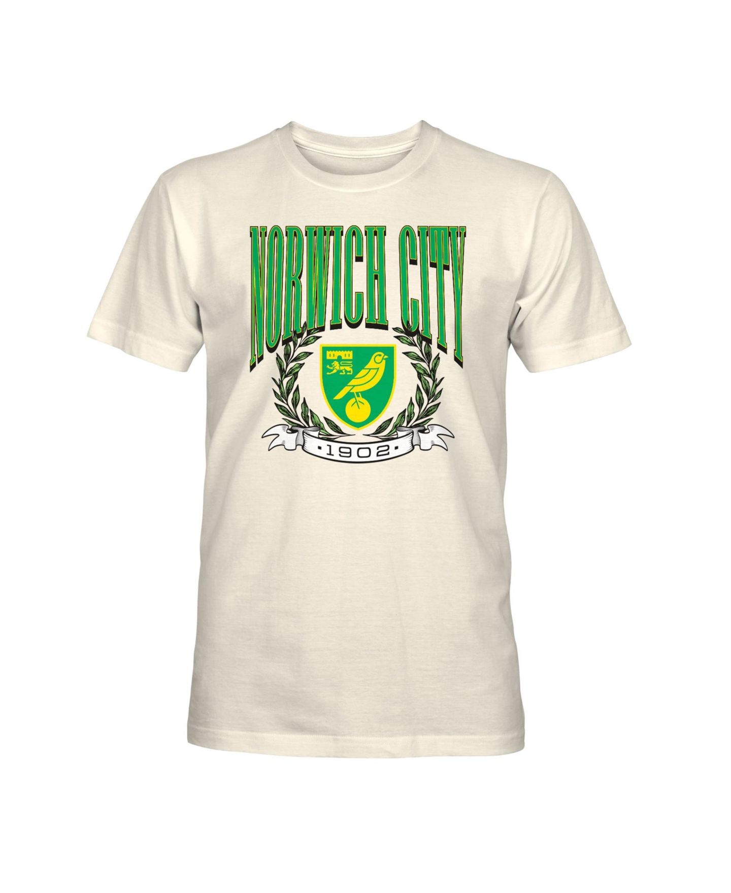 Мужская футболка 1863FC Cream Norwich City Retro Stripes — фото 2