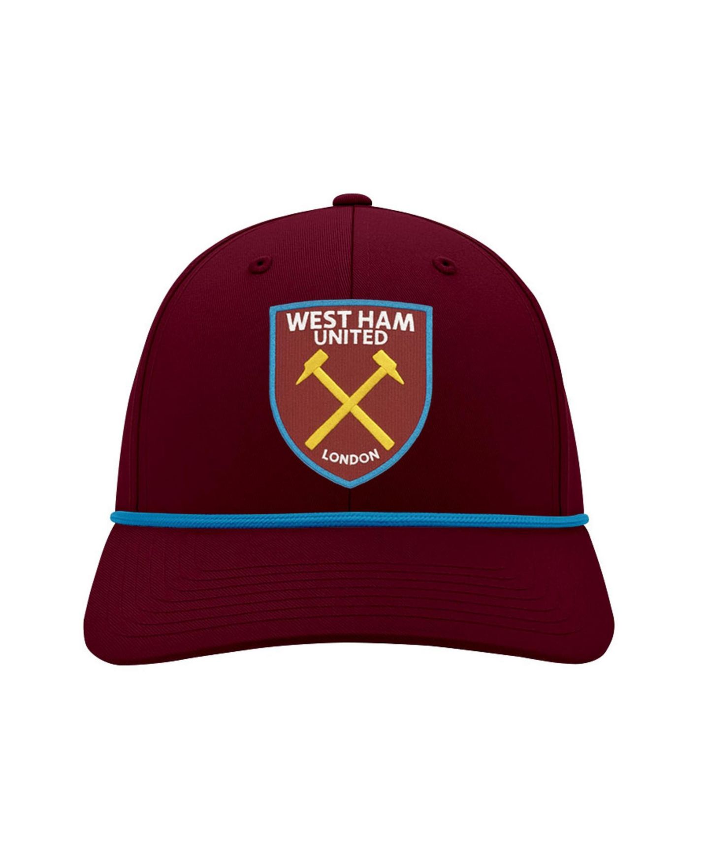 Мужская кепка 1863FC Maroon West Ham United Color Badge Airflow Adjustable Hat — фото 2