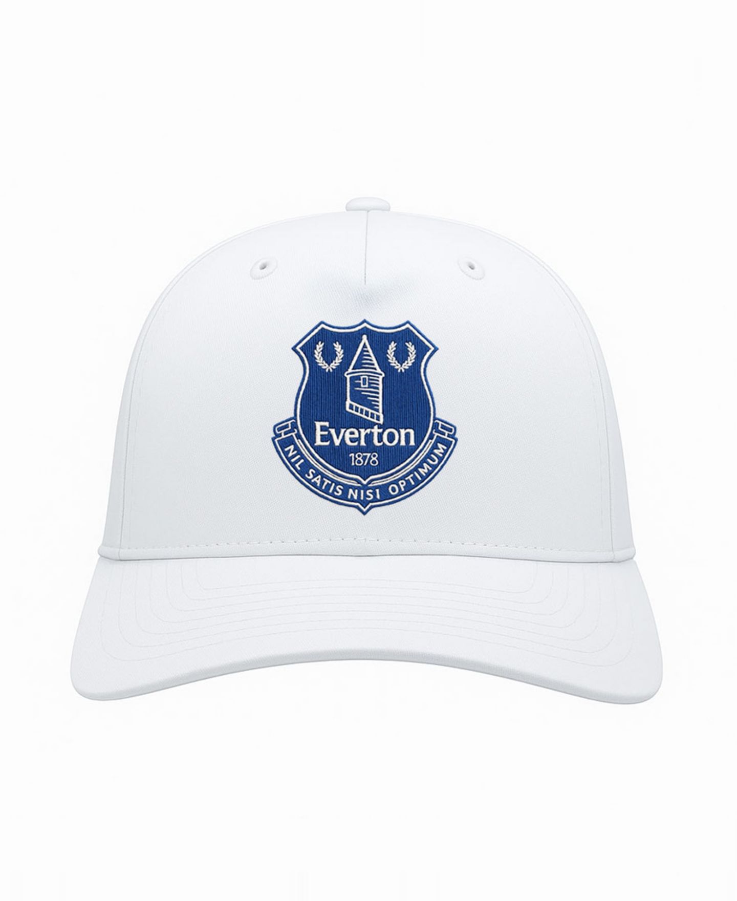 Мужская кепка 1863FC White Everton Mono Badge High Point Adjustable Hat — фото 2