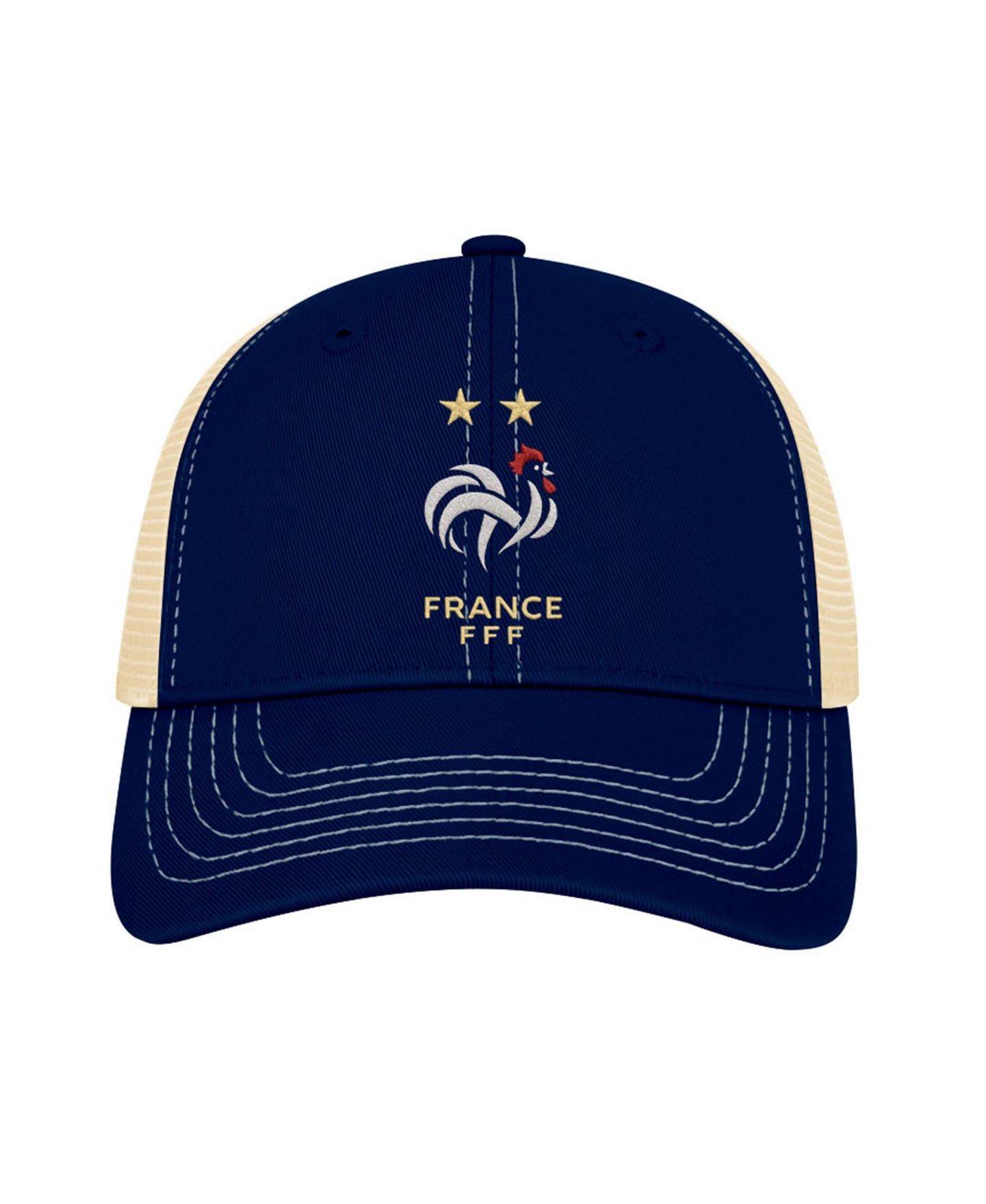 Мужская кепка 1863FC France National Team Federation Color Badge Off Road Adjustable Hat — фото 2