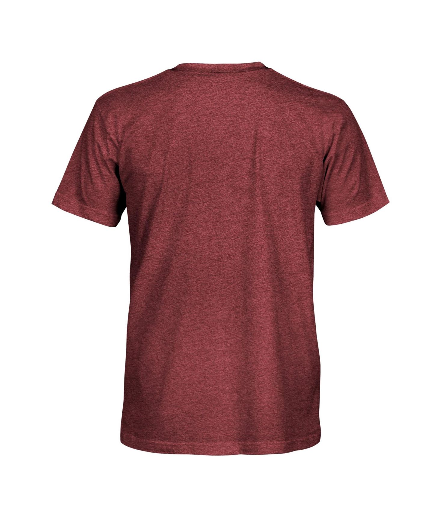 Мужская футболка 1863FC Maroon Portugal National Team Color Badge Vintage Tri-Blend — фото 3