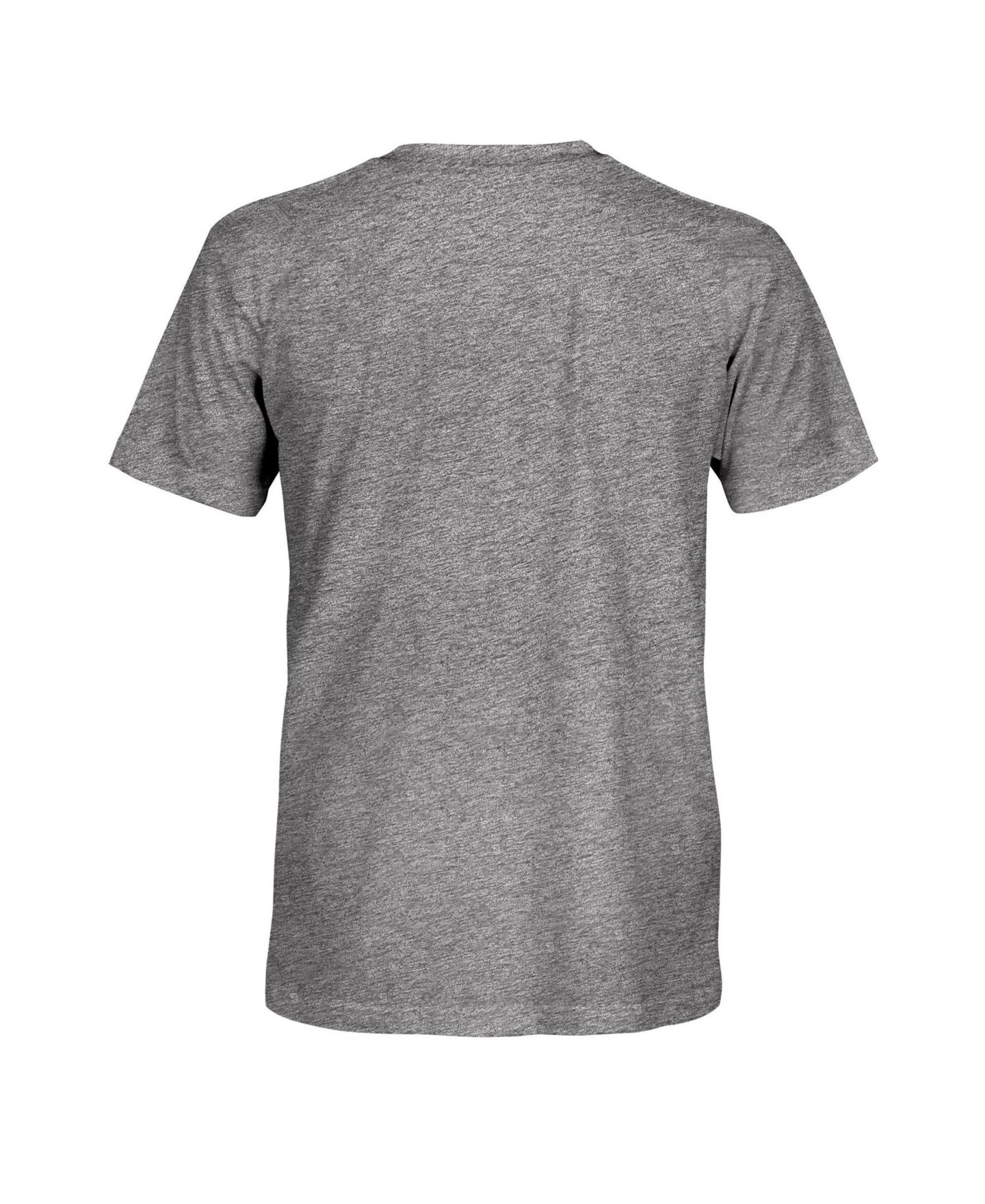 Мужская футболка 1863FC Gray Wrexham Left Chest Badge Vintage Tri-Blend — фото 3