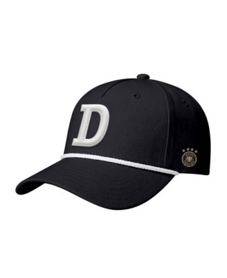 Men's Black Germany National Team Monogram Relief Adjustable Hat
