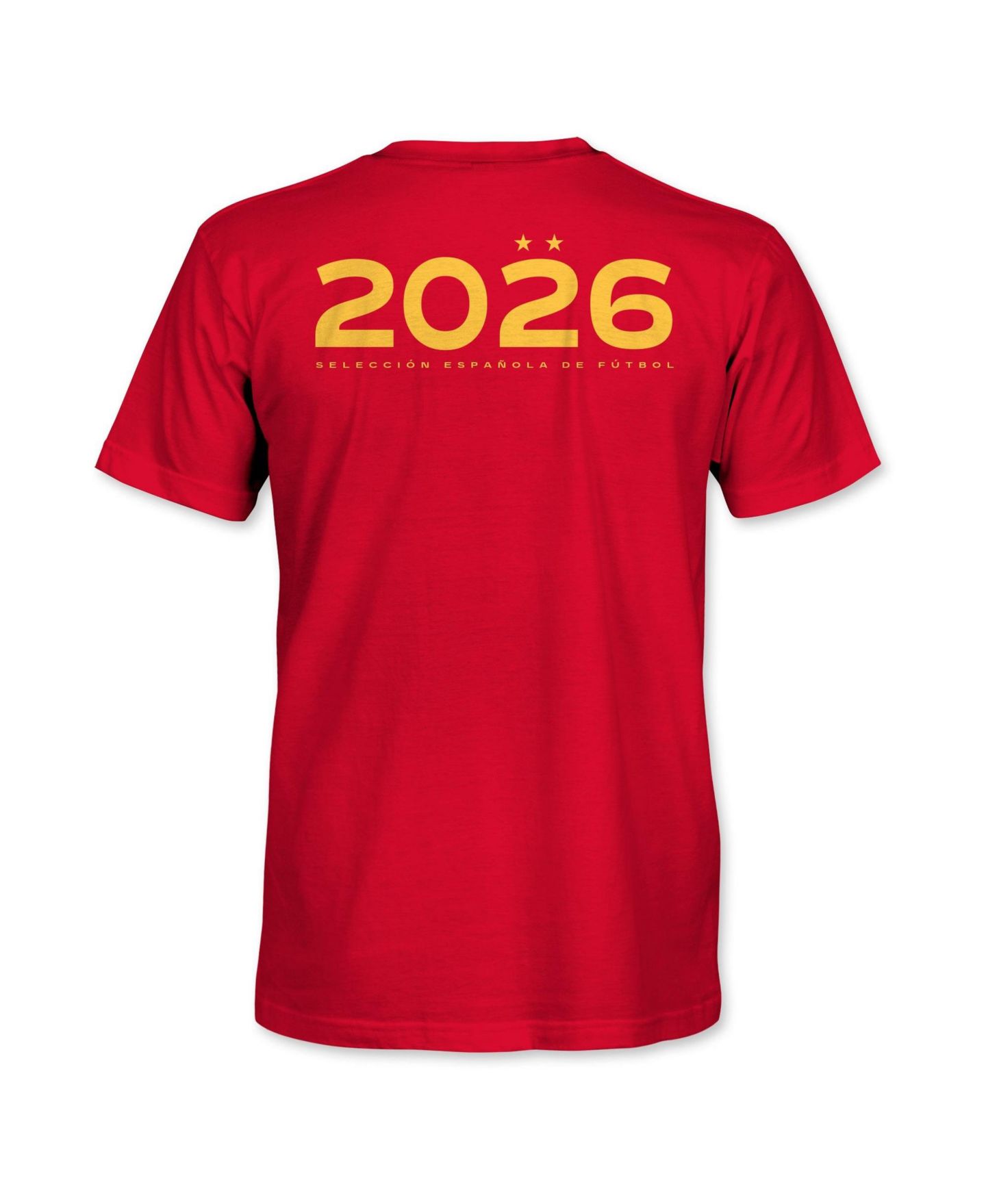 Мужская футболка 1863FC Red Spain National Team 2026 Champions — фото 3