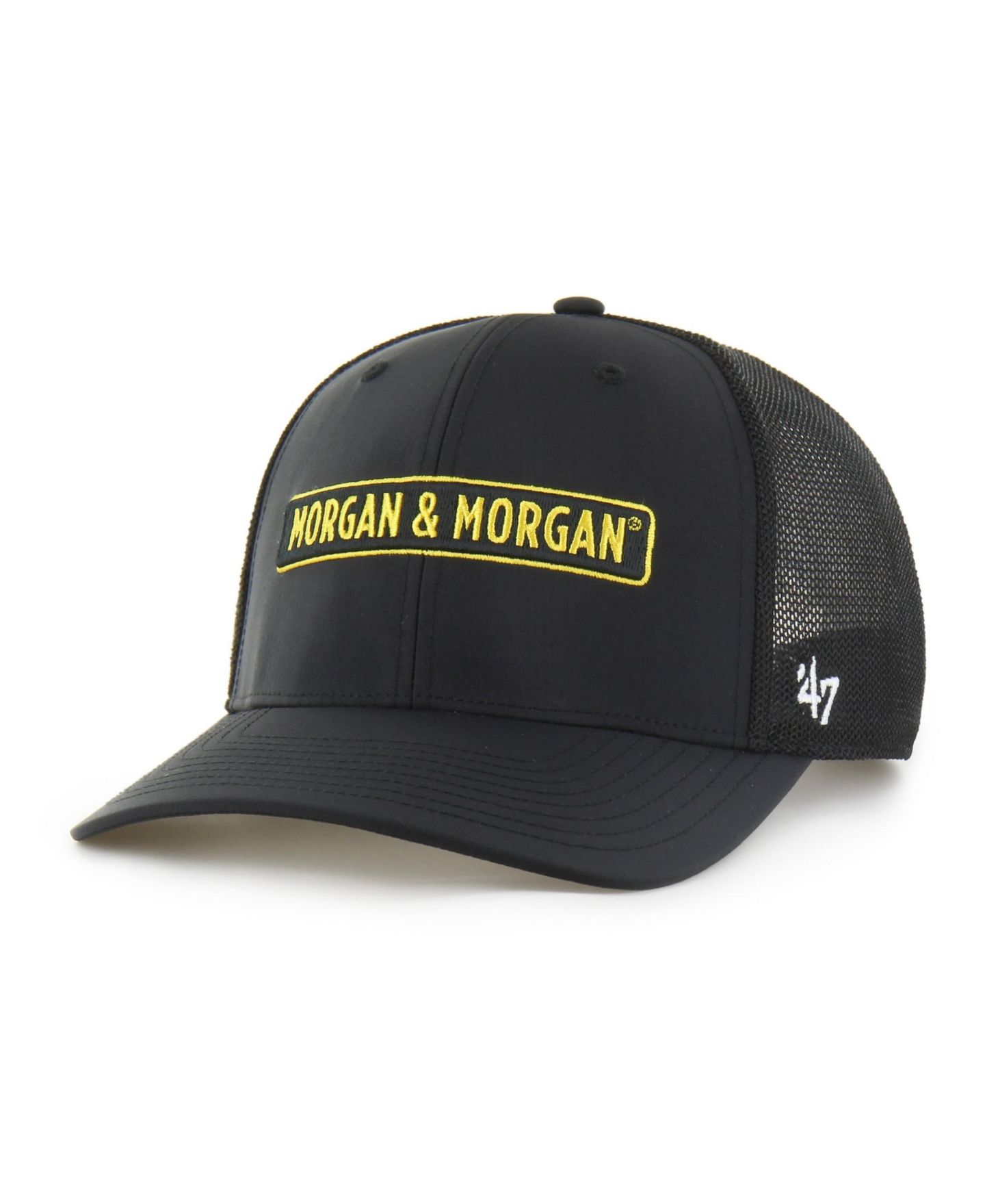 Мужская кепка '47 Brand Black Austin Dillon Sure Shot Trucker Adjustable Hat — фото 2