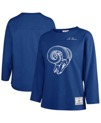 Women's Royal Los Angeles Rams Game Nod Timeless Long-Sleeve T-Shirt