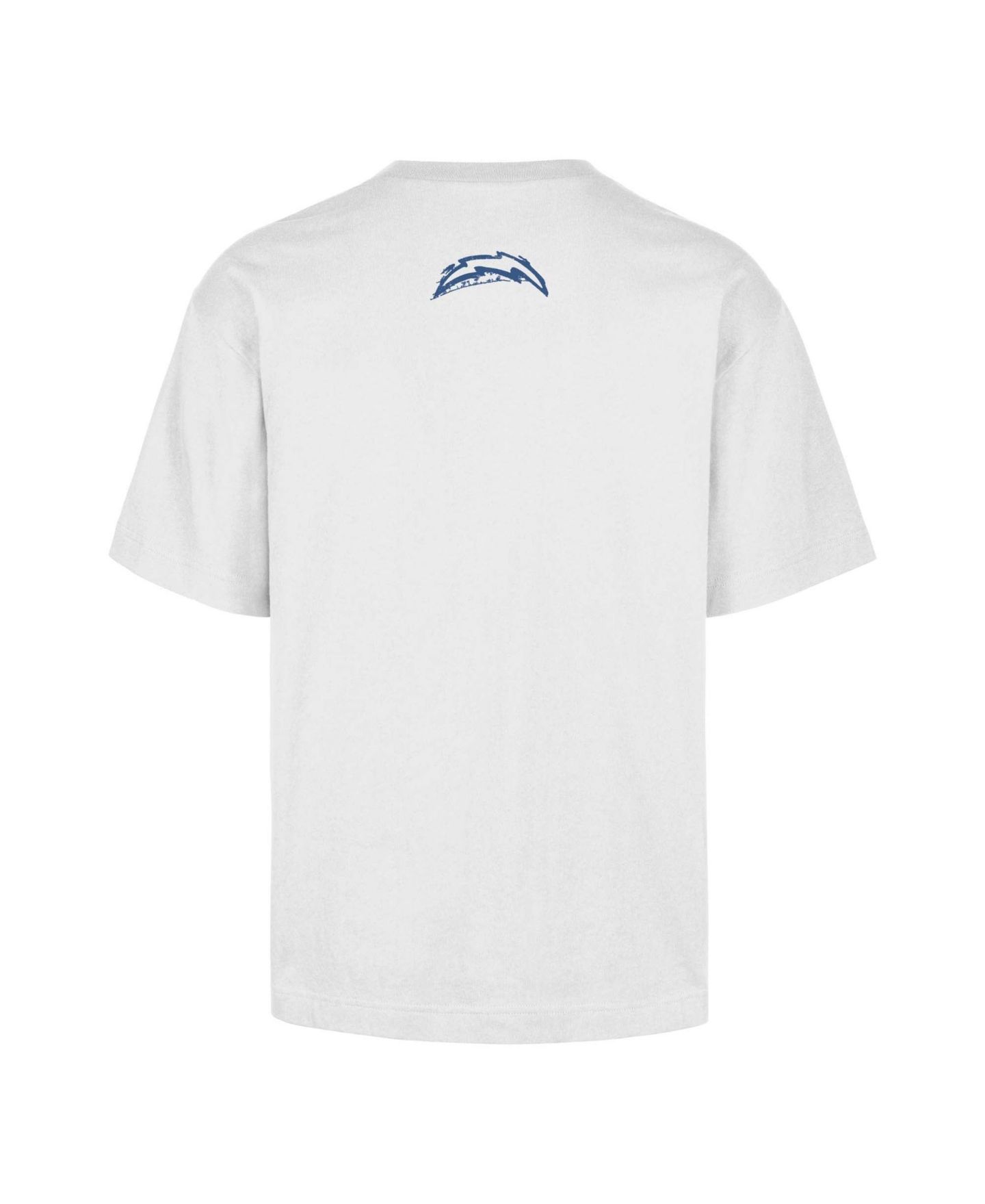 Футболка '47 Brand White Los Angeles Chargers I Love Guys Who Like Football Foundation — фото 3