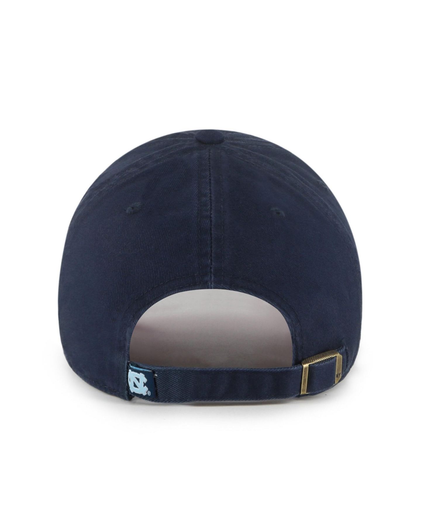 Головные уборы '47 Brand North Carolina Tar Heels Navy Clean Up Adjustable Hat — фото 3