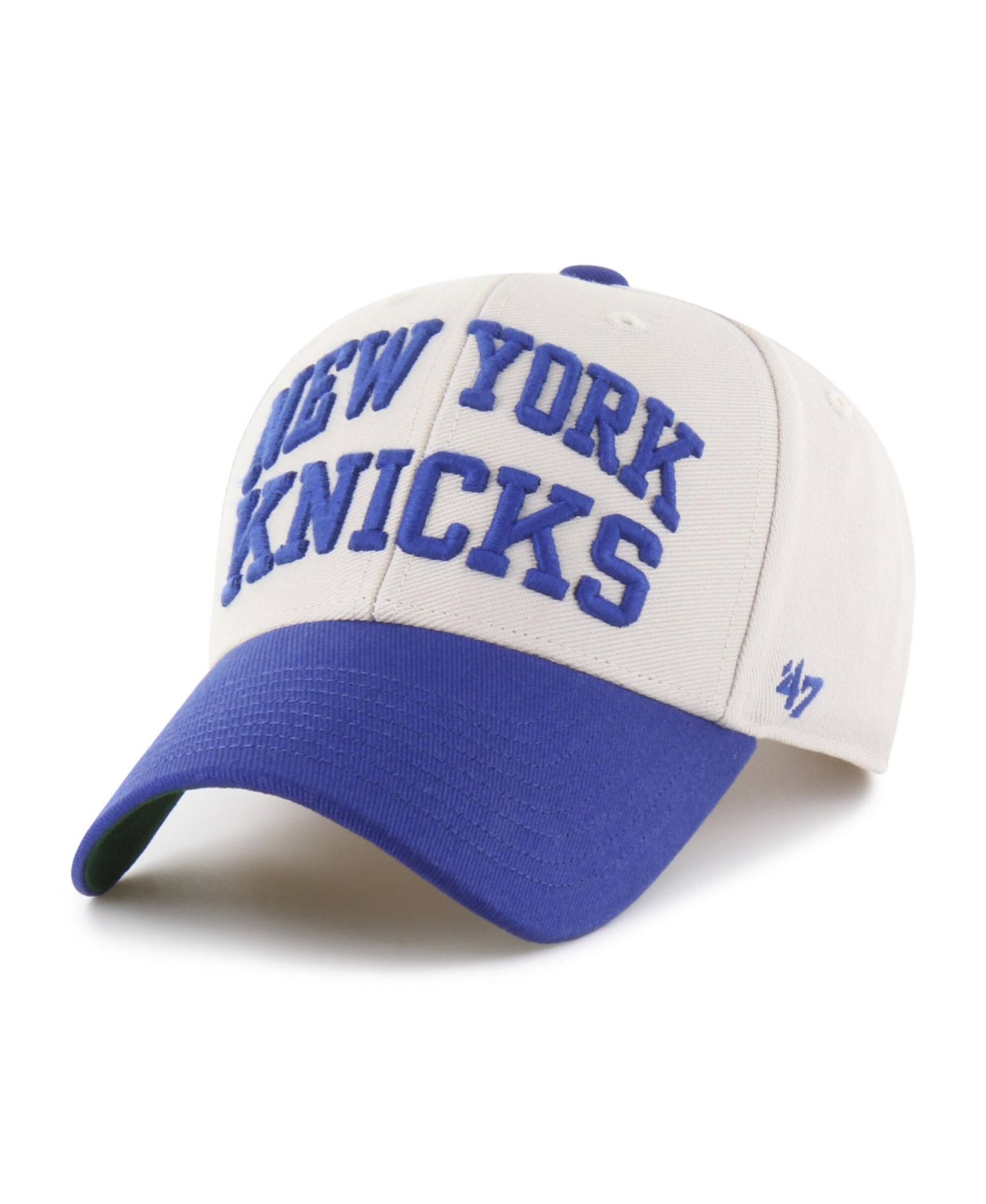 Мужская кепка '47 Brand Natural New York Knicks Broke Line Loop MVP Adjustable Hat — фото 1