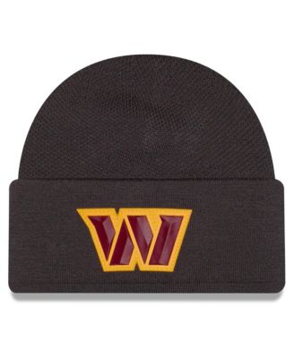 Men's Charcoal Washington Commanders 2026 Sideline Cold Weather Skully Knit Hat