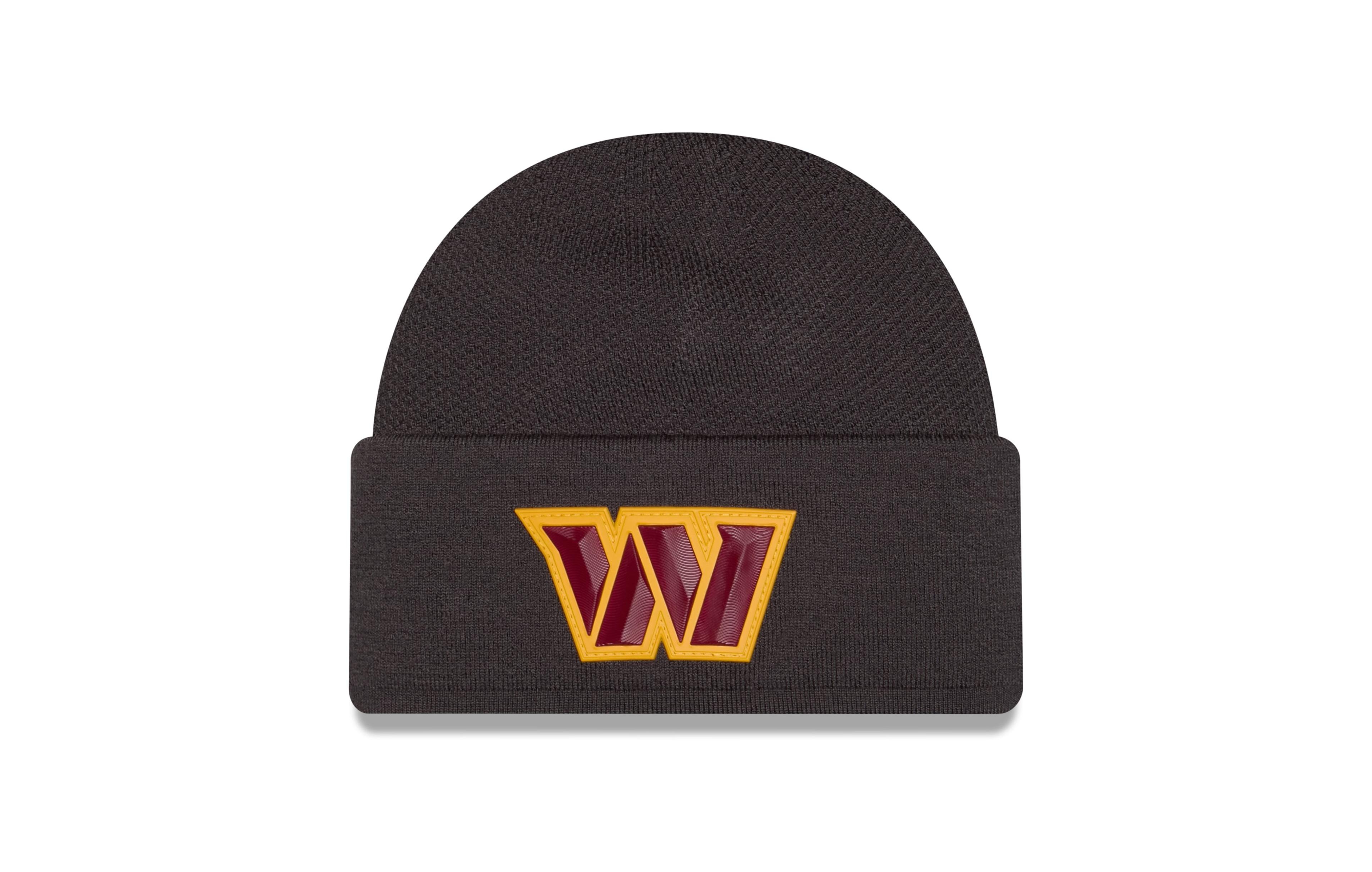 New Era Men's Charcoal Washington Commanders 2026 Sideline Cold Weather Skully Knit Hat