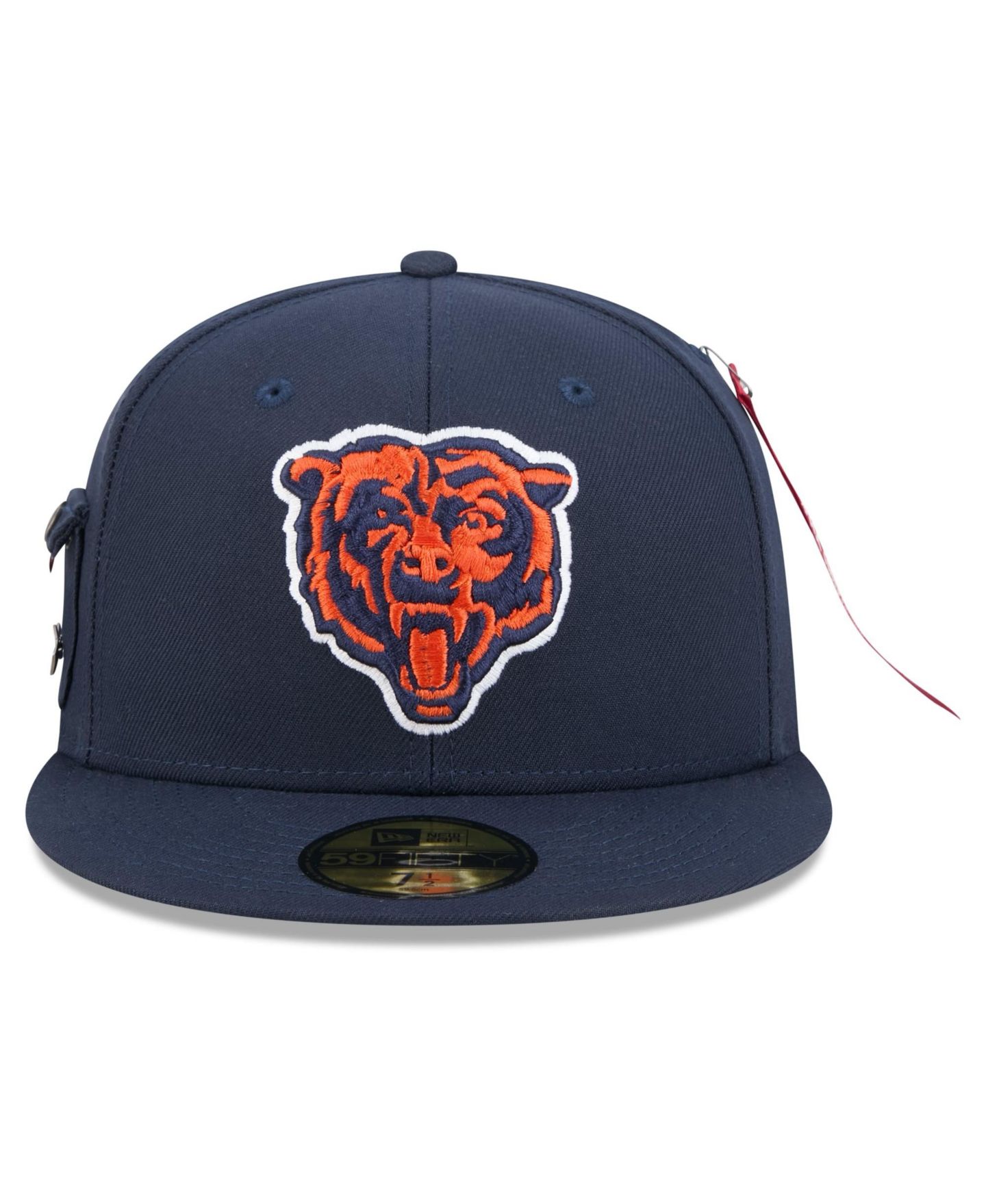 Мужская кепка New Era X Alpha Industries Navy Chicago Bears 59FIFTY Fitted Hat — фото 2