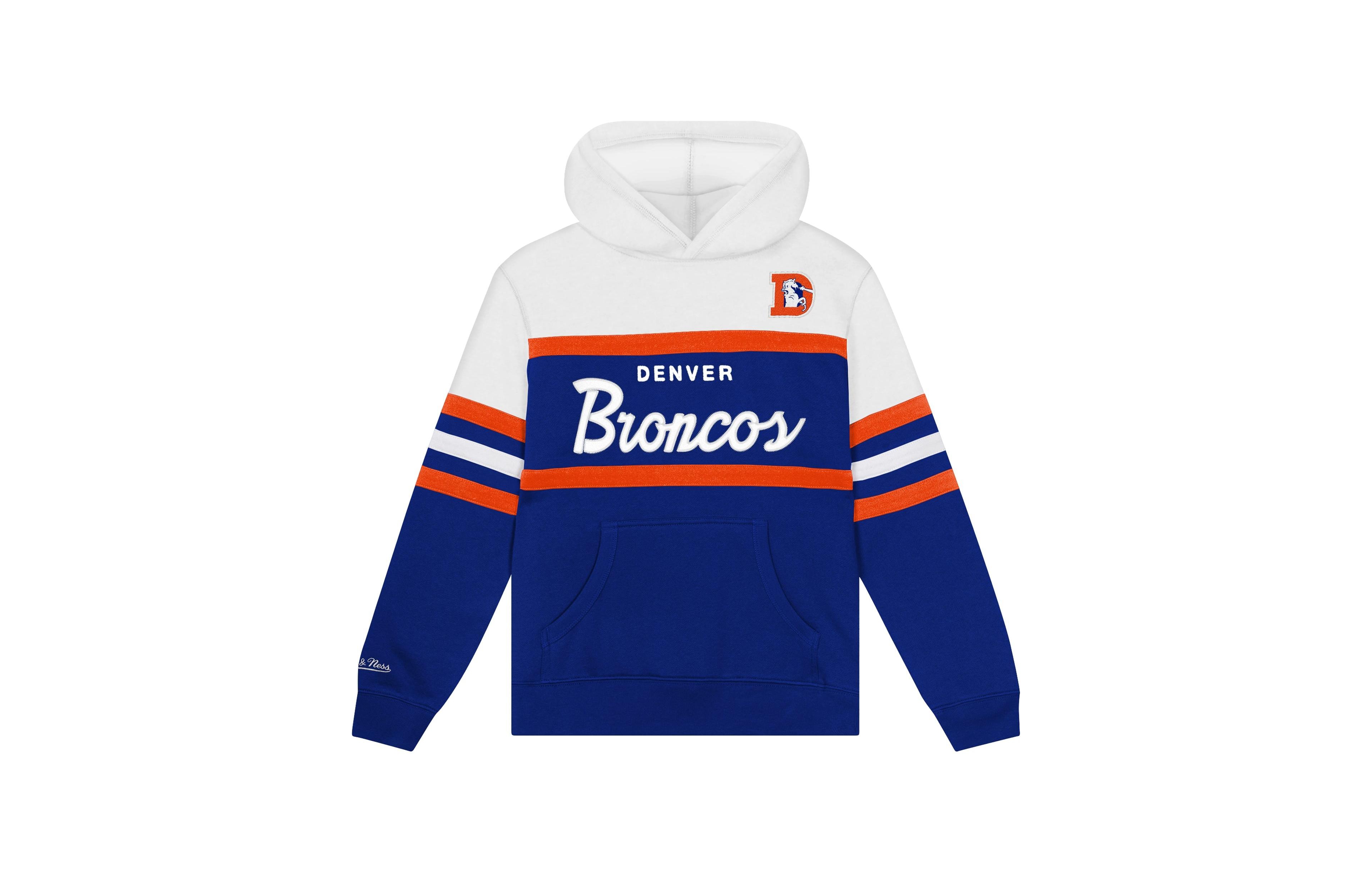 Mitchell & Ness Toddler Royal Denver Broncos Head Coach Hoodie