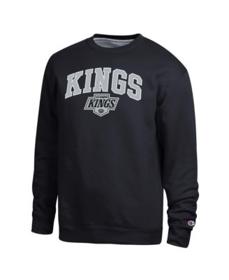 Men's Black Los Angeles Kings Contrast Sweatshirt
