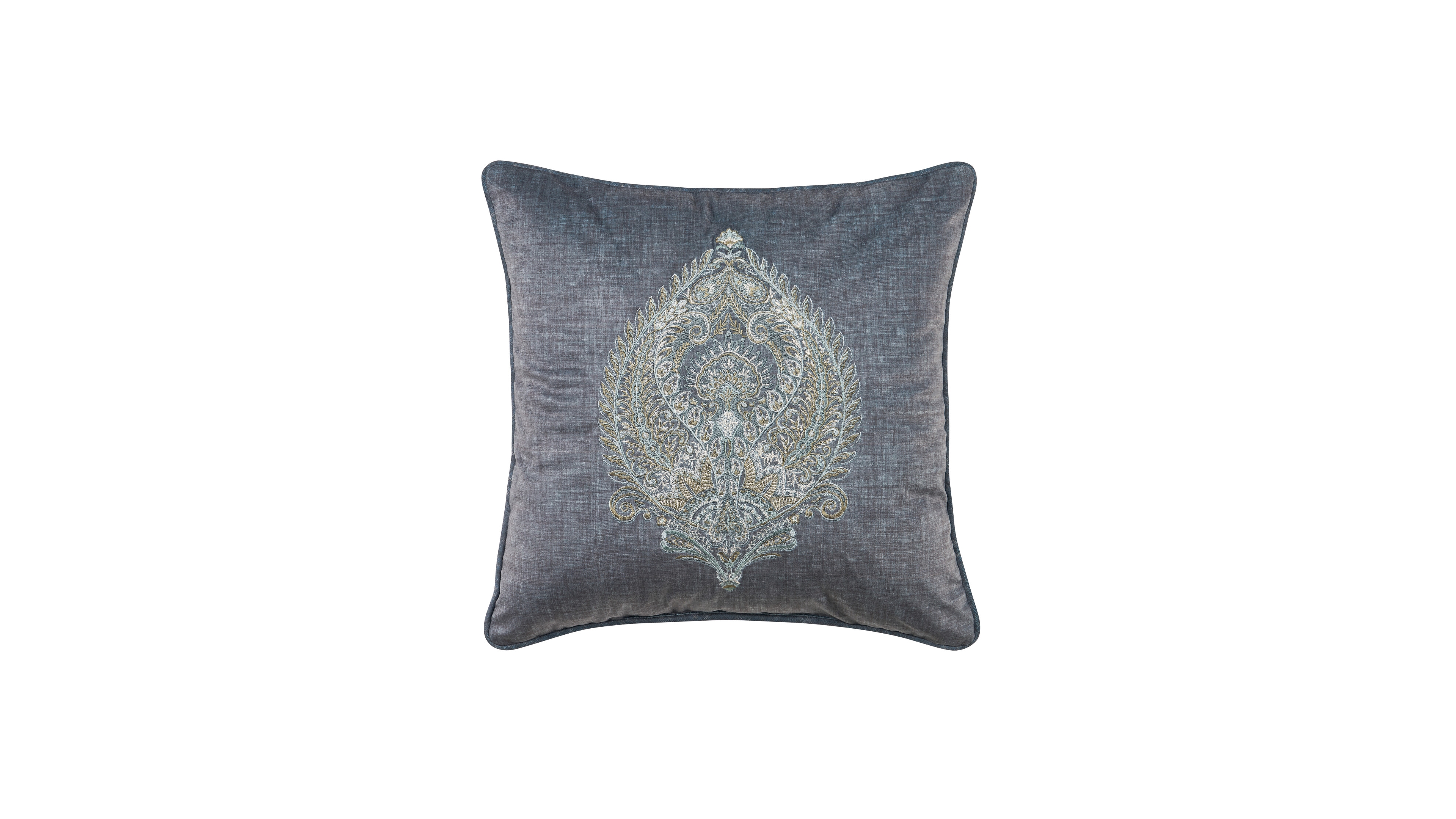J Queen New York Destiny Square Embellished Decorative Pillow