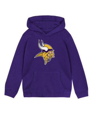 Toddler Purple Minnesota Vikings Primary Logo Fleece Hoodie