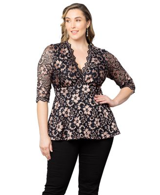 Plus Size Luxe Lace Top