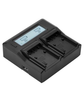 Dual Smart Charger with LCD Screen for Sony