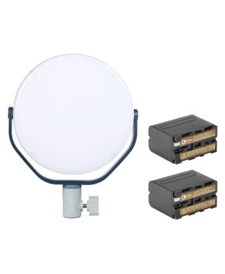 miro 30C 30W RGBW LED Panel Light, w/2xNP-F970 Battery