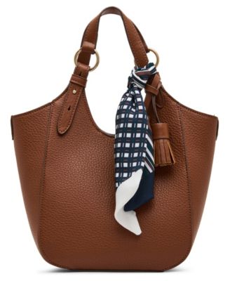 Small Convertible Scarf Hobo Handbag