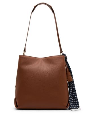 Interior Zipper Pocket Medium Hobo Shoulder Handbag