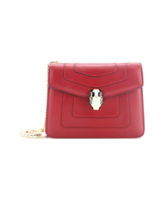 Small Serpenti Forever Square Shoulder Bag Leather