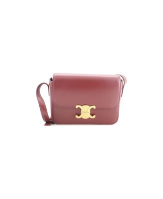Nano Triomphe Shoulder Bag Smooth Calfskin