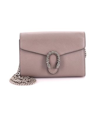 Small Dionysus Chain Wallet Leather with Embellished Detail