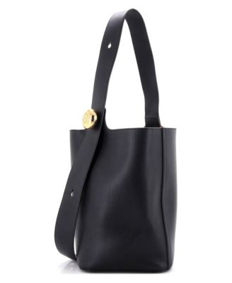 Medium Pebble Bucket Bag Leather