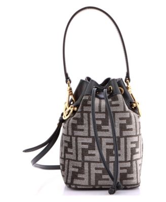 Mini Mon Tresor Bucket Bag Zucca Tapestry
