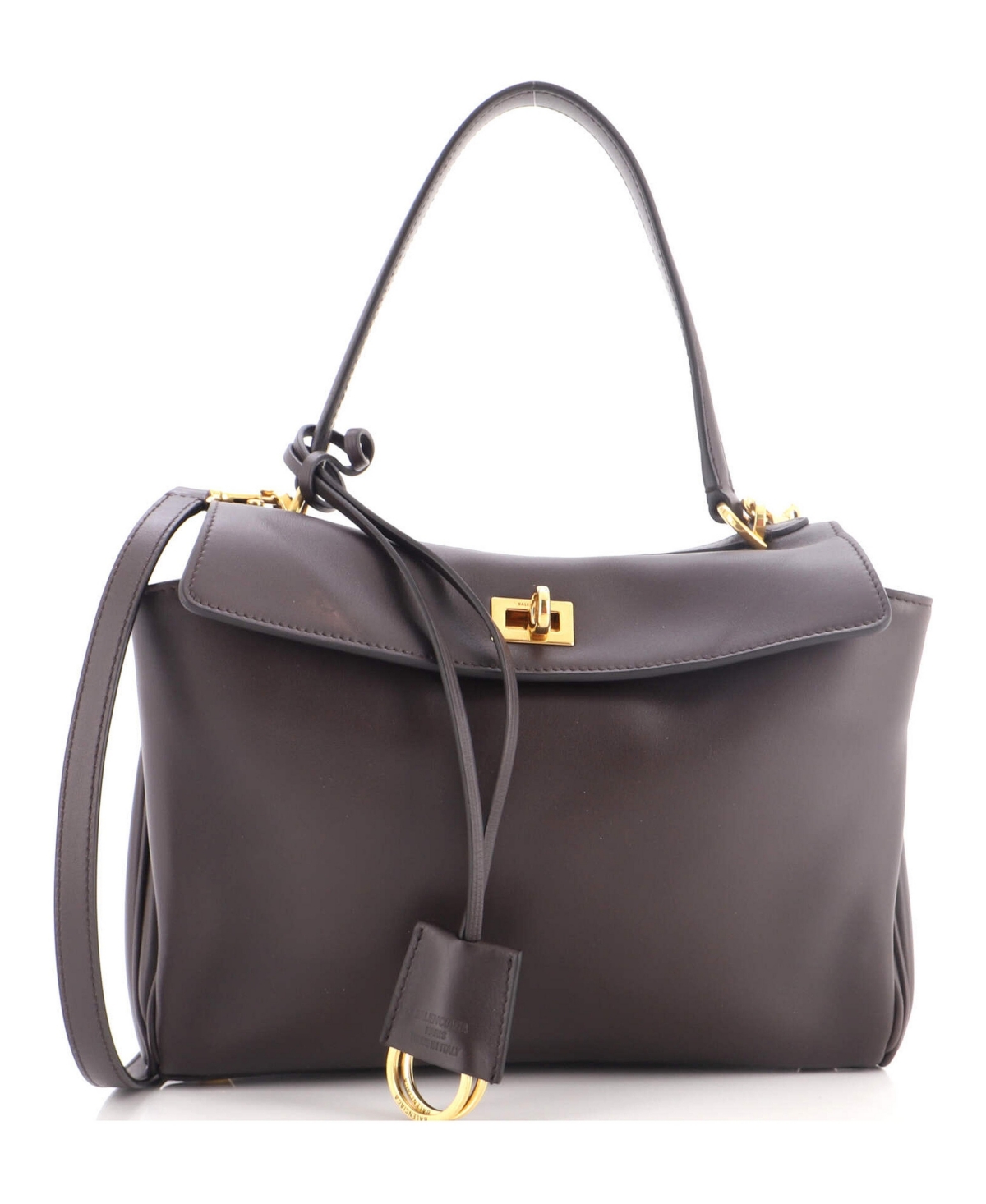 Pre-Owned Balenciaga Small Rodeo Shoulder Bag Leather - Black