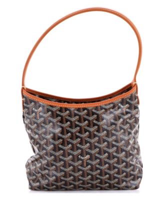 Mini Boheme Hobo Coated Canvas