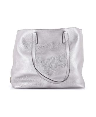 Large Open Tote Leather