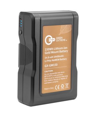 GX-GM150 150Wh Lithium-ion Gold Mount Battery for Cameras & Video Equipment