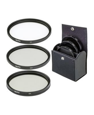 55mm Digital Essentials Multi-Coated Low-Profile 3-Piece Filter Kit