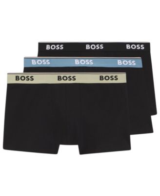 Men's Power Cotton-Blend Trunks, 3-Pack